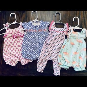 Carters Rompers / Jumper 3 months lot bundle